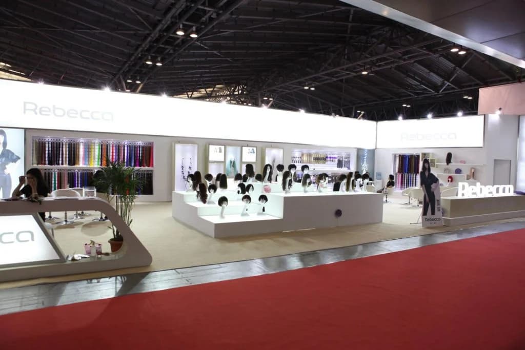 The Global Hair Expo exhibition floor